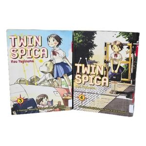 Twin Spica Manga Volumes 3 & 4 Kou Yaginuma Lot Of 2 Paperback Ex-Library VGUC